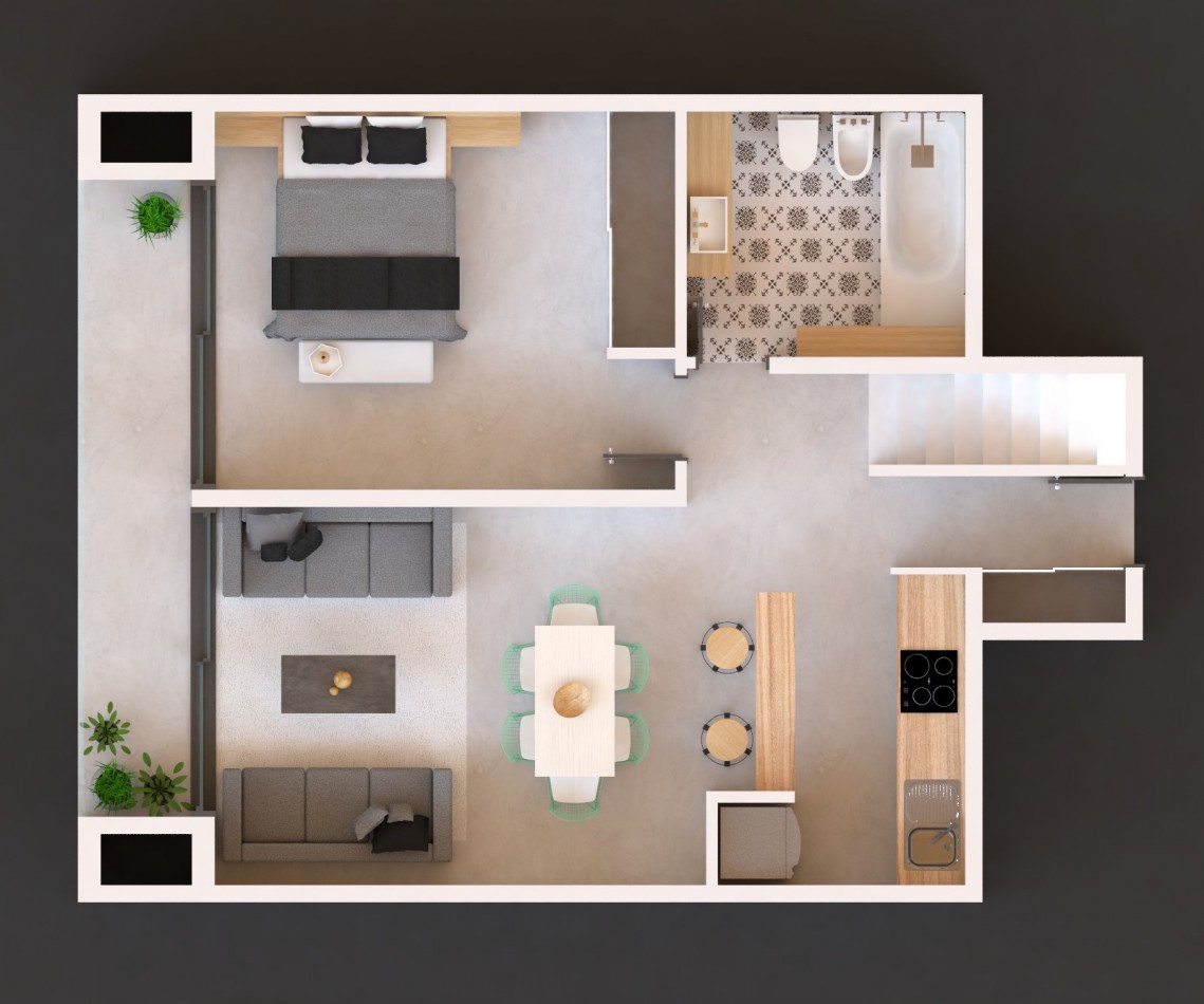 DEPARTAMENTO 3 AMBIENTES EN VENTA